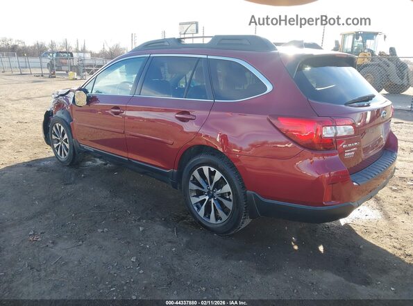 4S4BSEKC4H3227267 2017 SUBARU OUTBACK Burgundy 