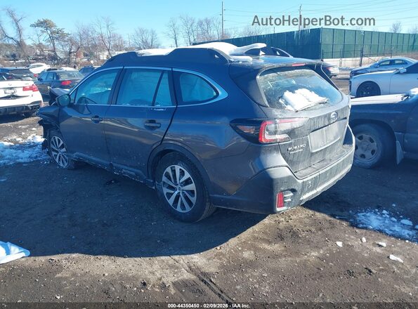 4S4BTAAC0L3206836 2020 SUBARU OUTBACK Gray Tył lewy