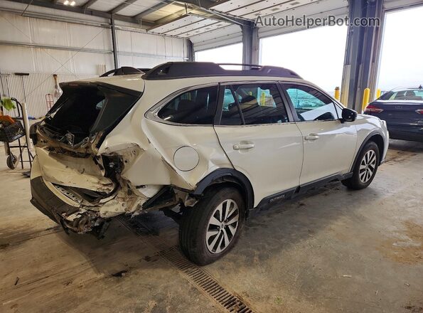 4S4BTAAC3N3124893 2022 SUBARU OUTBACK White Задня права чверть
