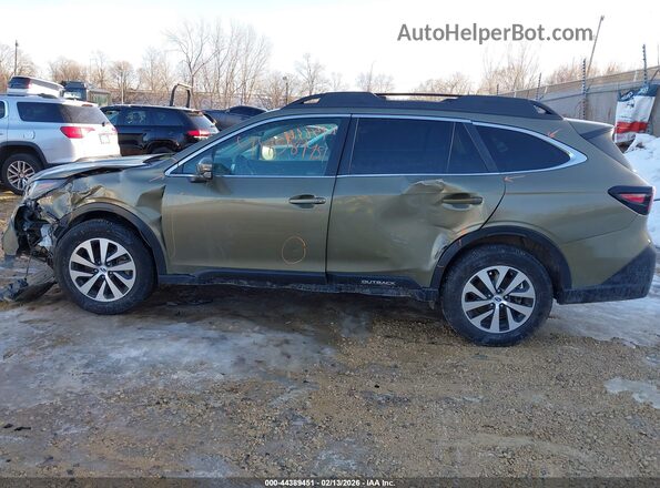 4S4BTACC3M3196544 2021 SUBARU OUTBACK Green 