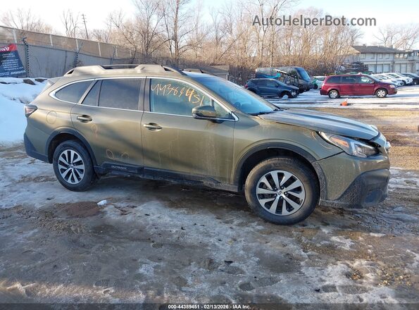 4S4BTACC3M3196544 2021 SUBARU OUTBACK Green 