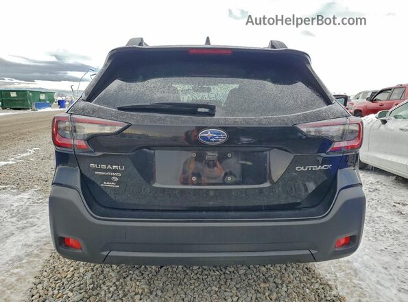 4S4BTADC0R3292637 2024 SUBARU OUTBACK Black Հետևի տեսք