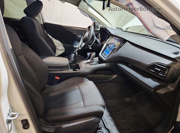 4S4BTADC0S3185190 2025 SUBARU OUTBACK White Widok wnętrza z przodu