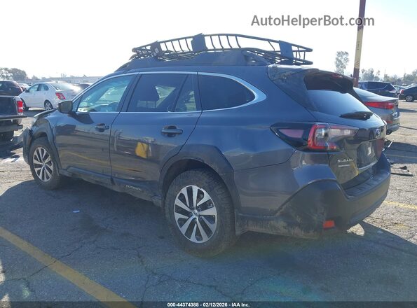 4S4BTADC2S3300260 2025 SUBARU OUTBACK Gray Trasero izquierdo