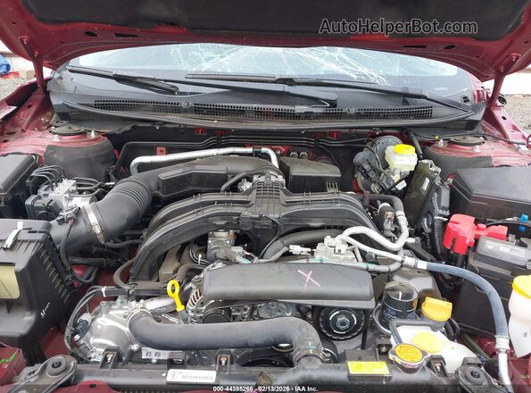 4S4BTADC9S3254197 2025 SUBARU OUTBACK Red უკანა ხედი