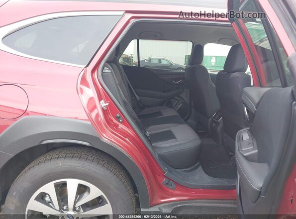 4S4BTADC9S3254197 2025 SUBARU OUTBACK Red VIN კოდის სტიკერის ხედი