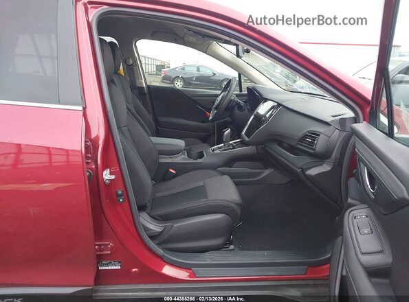 4S4BTADC9S3254197 2025 SUBARU OUTBACK Red წინა სალონის ხედი