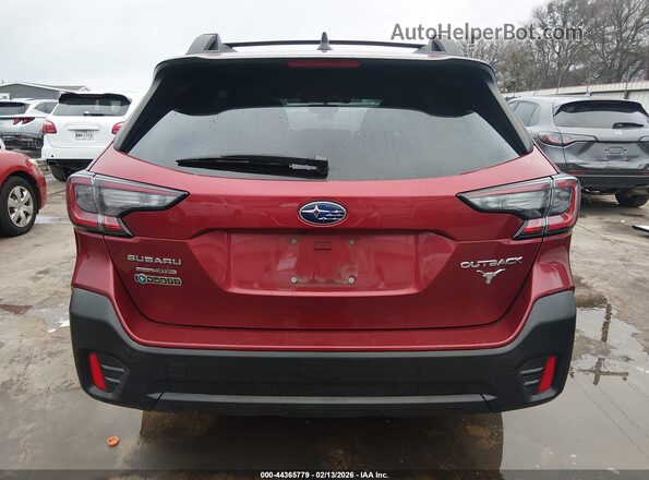 4S4BTAEC6L3221528 2020 SUBARU OUTBACK Burgundy 