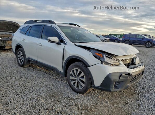 4S4BTAFC0N3198216 2022 SUBARU OUTBACK Белый Передняя правая четверть