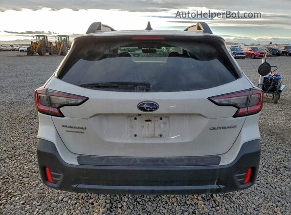 4S4BTAFC0N3198216 2022 SUBARU OUTBACK Белый Вид сзади