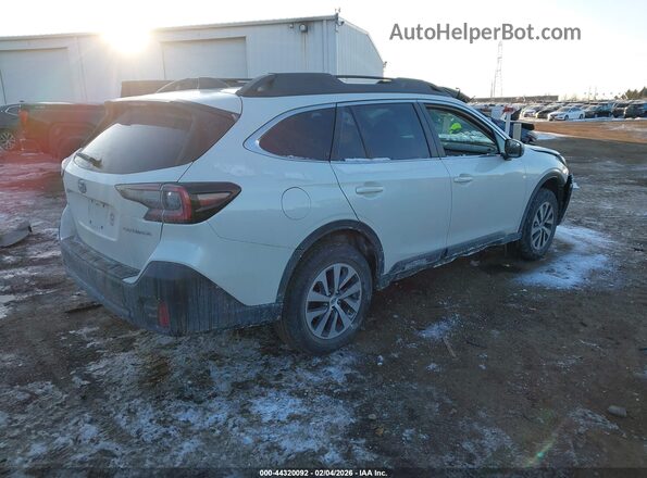 4S4BTAFC2N3236044 2022 SUBARU OUTBACK White Задня права чверть
