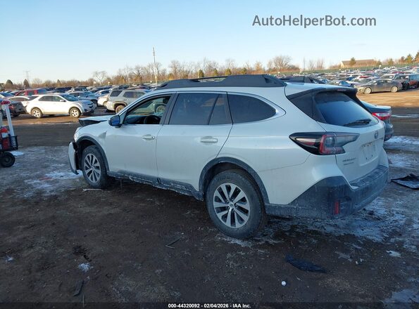 4S4BTAFC2N3236044 2022 SUBARU OUTBACK White Задня ліва чверть