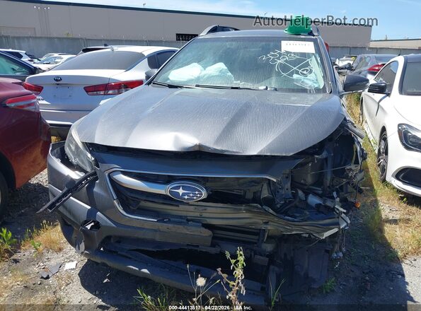 4S4BTAFC3M3186043 2021 SUBARU OUTBACK Gray Вид задньої частини салону