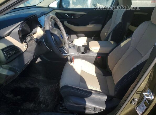 4S4BTAFC4S3271843 2025 SUBARU OUTBACK Green Front interior view