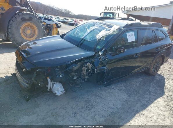 4S4BTALC2R3140196 2024 SUBARU OUTBACK Черный Вид спереди