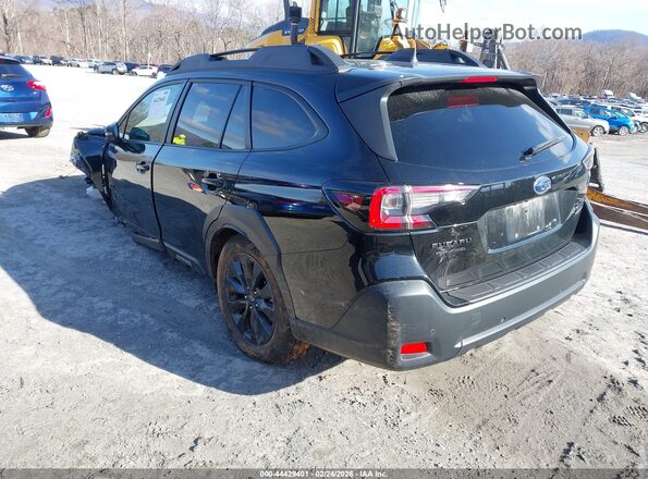 4S4BTALC2R3140196 2024 SUBARU OUTBACK Черный Задняя левая четверть