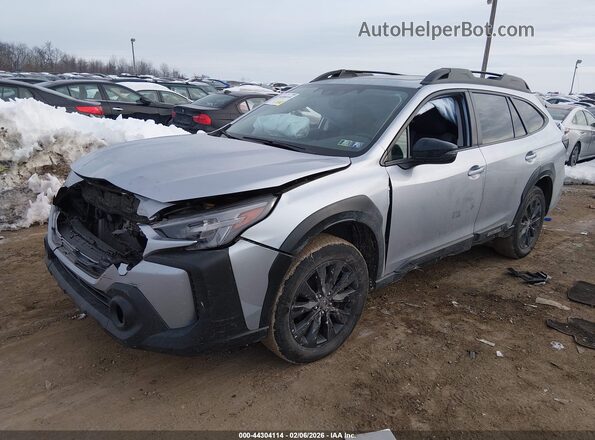 4S4BTALC2R3142398 2024 SUBARU OUTBACK Silver Przód lewy