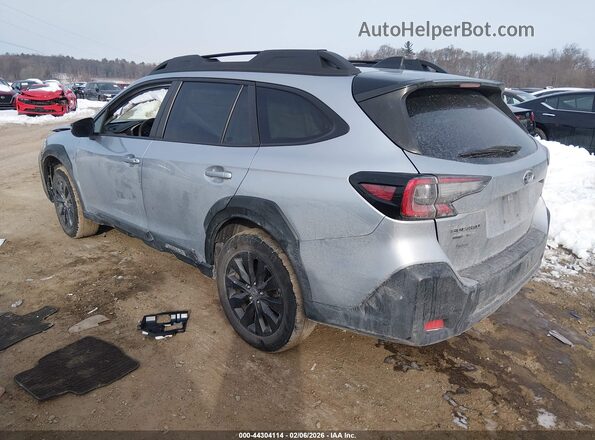 4S4BTALC2R3142398 2024 SUBARU OUTBACK Silver Tył lewy