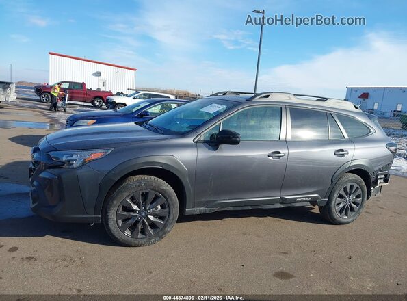 4S4BTALC5S3250536 2025 SUBARU OUTBACK Gray Սալոնի 360 աստիճան տեսք