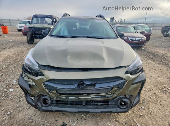 4S4BTALC8S3329649 2025 SUBARU OUTBACK Green Դիմացի տեսք