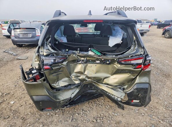 4S4BTALC8S3329649 2025 SUBARU OUTBACK Green Հետևի տեսք