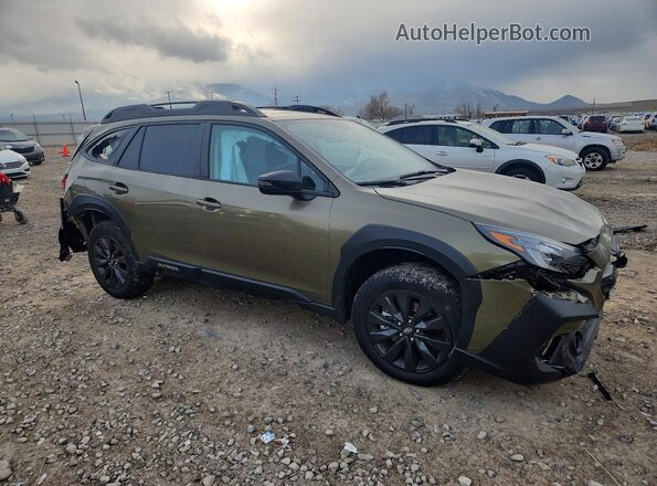 4S4BTALC8S3329649 2025 SUBARU OUTBACK Green Առջևի աջ