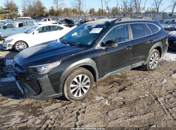 4S4BTAMC1R3246296 2024 SUBARU OUTBACK Black Front left