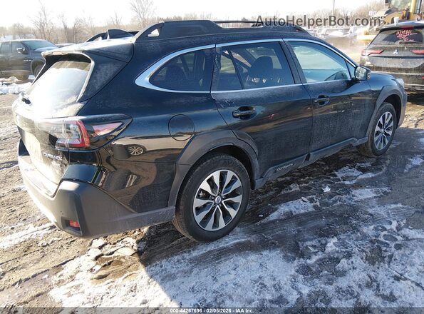 4S4BTAMC1R3246296 2024 SUBARU OUTBACK Black Rear right