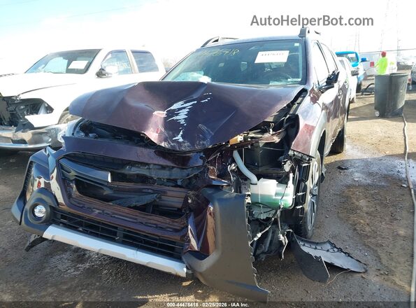 4S4BTAMC7R3214310 2024 SUBARU OUTBACK Purple Widok z przodu
