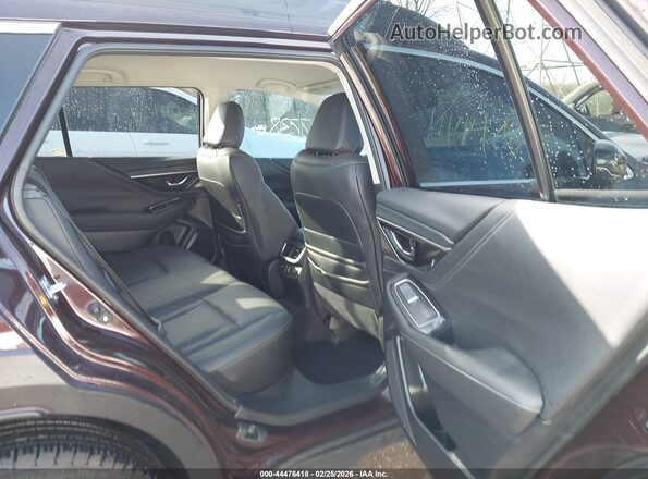 4S4BTAMC7R3214310 2024 SUBARU OUTBACK Purple Widok naklejki z numerem VIN