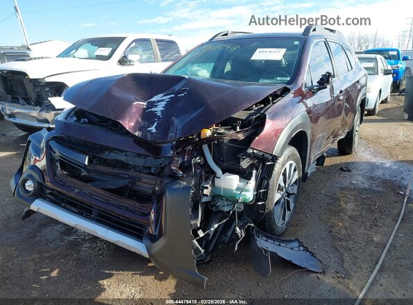 4S4BTAMC7R3214310 2024 SUBARU OUTBACK Purple Przód lewy