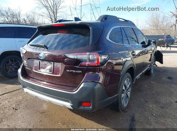 4S4BTAMC7R3214310 2024 SUBARU OUTBACK Purple Tył prawy