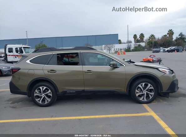 4S4BTANC2M3171230 2021 SUBARU OUTBACK Green 