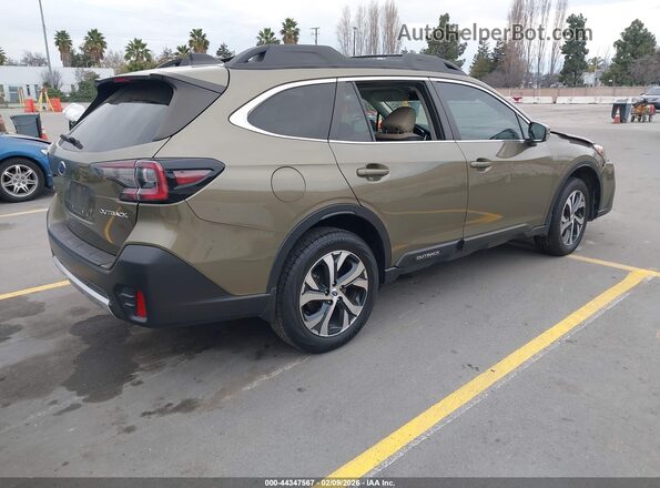 4S4BTANC2M3171230 2021 SUBARU OUTBACK Green 