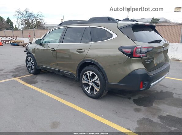 4S4BTANC2M3171230 2021 SUBARU OUTBACK Green 