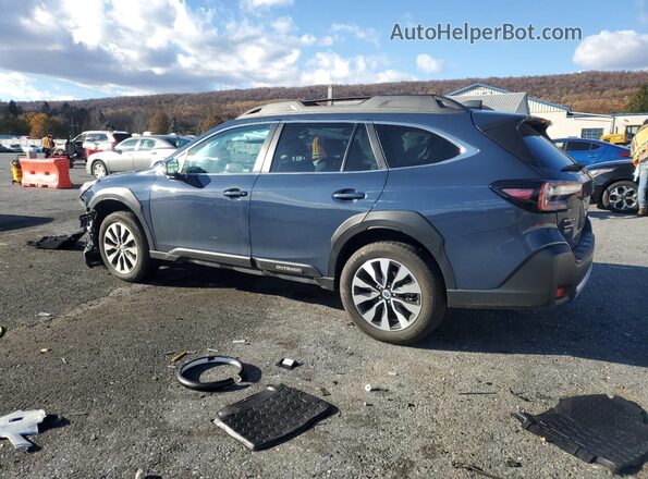 4S4BTANC4R3213727 2024 SUBARU OUTBACK Blue Tył lewy