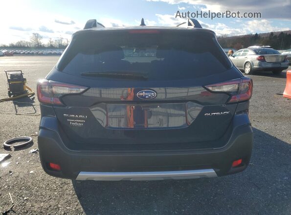 4S4BTANC4R3213727 2024 SUBARU OUTBACK Blue Widok z tyłu