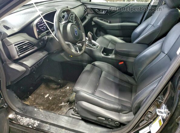 4S4BTANC4S3238407 2025 SUBARU OUTBACK Black Widok wnętrza z przodu