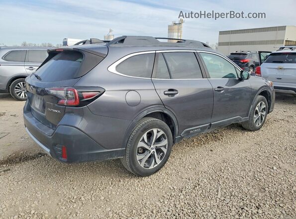 4S4BTANC5L3145266 2020 SUBARU OUTBACK Серый Задняя правая четверть