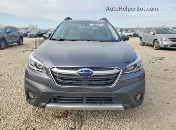 4S4BTANC5L3145266 2020 SUBARU OUTBACK Серый Вид спереди