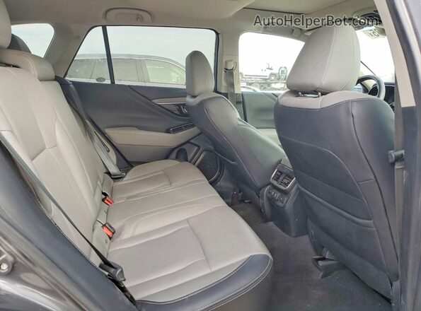 4S4BTANC5L3145266 2020 SUBARU OUTBACK Серый Вид задней части салона