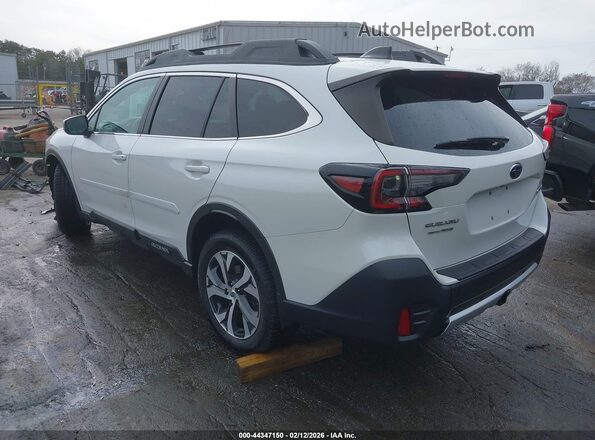 4S4BTANC5M3209307 2021 SUBARU OUTBACK White Задня ліва чверть