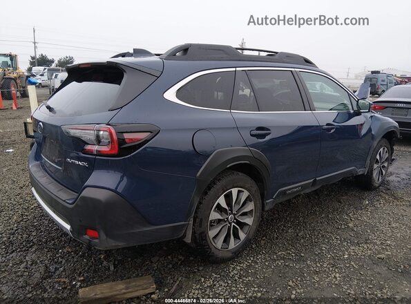 4S4BTANC5S3316984 2025 SUBARU OUTBACK Blue Tył prawy