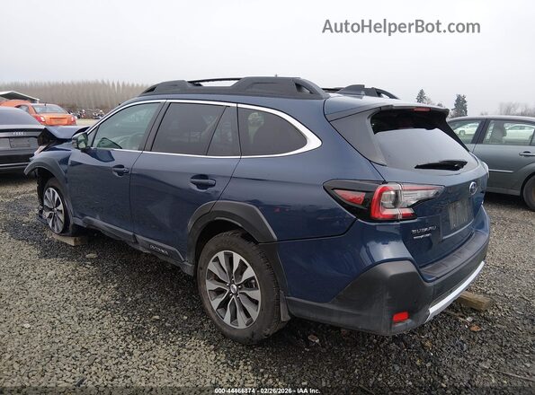4S4BTANC5S3316984 2025 SUBARU OUTBACK Blue Tył lewy