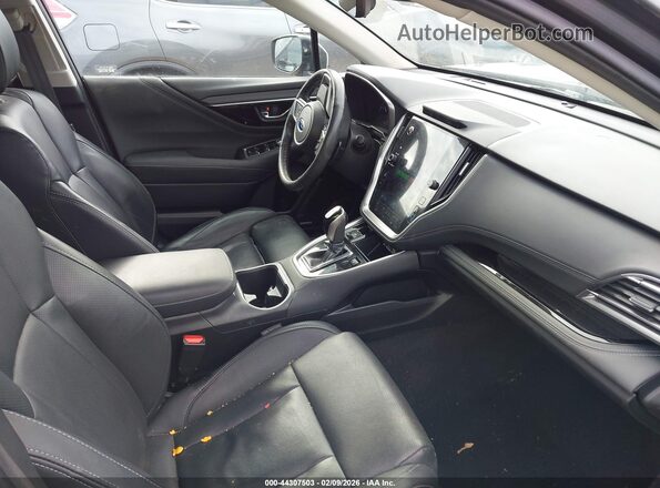 4S4BTAPC7R3156694 2024 SUBARU OUTBACK Gray Widok wnętrza z przodu