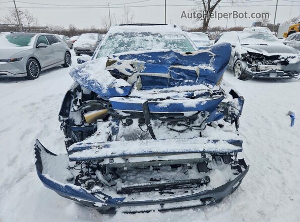 4S4BTDEC8M3140453 2021 SUBARU OUTBACK Blue Вид спереду