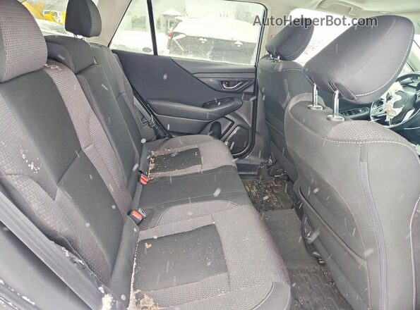4S4BTDEC8M3140453 2021 SUBARU OUTBACK Blue Вид задніх сидінь