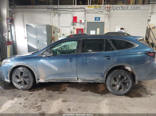 4S4BTGKD9L3106860 2020 SUBARU OUTBACK Синий Панорамный вид салона 360°