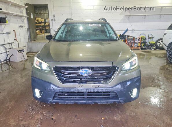 4S4BTGLD4M3109701 2021 SUBARU OUTBACK Green 