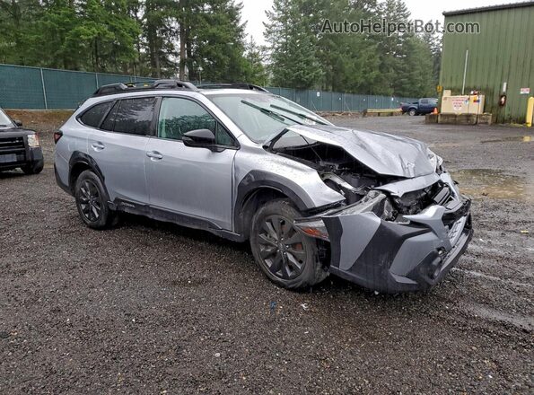 4S4BTGLD7R3156017 2024 SUBARU OUTBACK Silver Передня права чверть